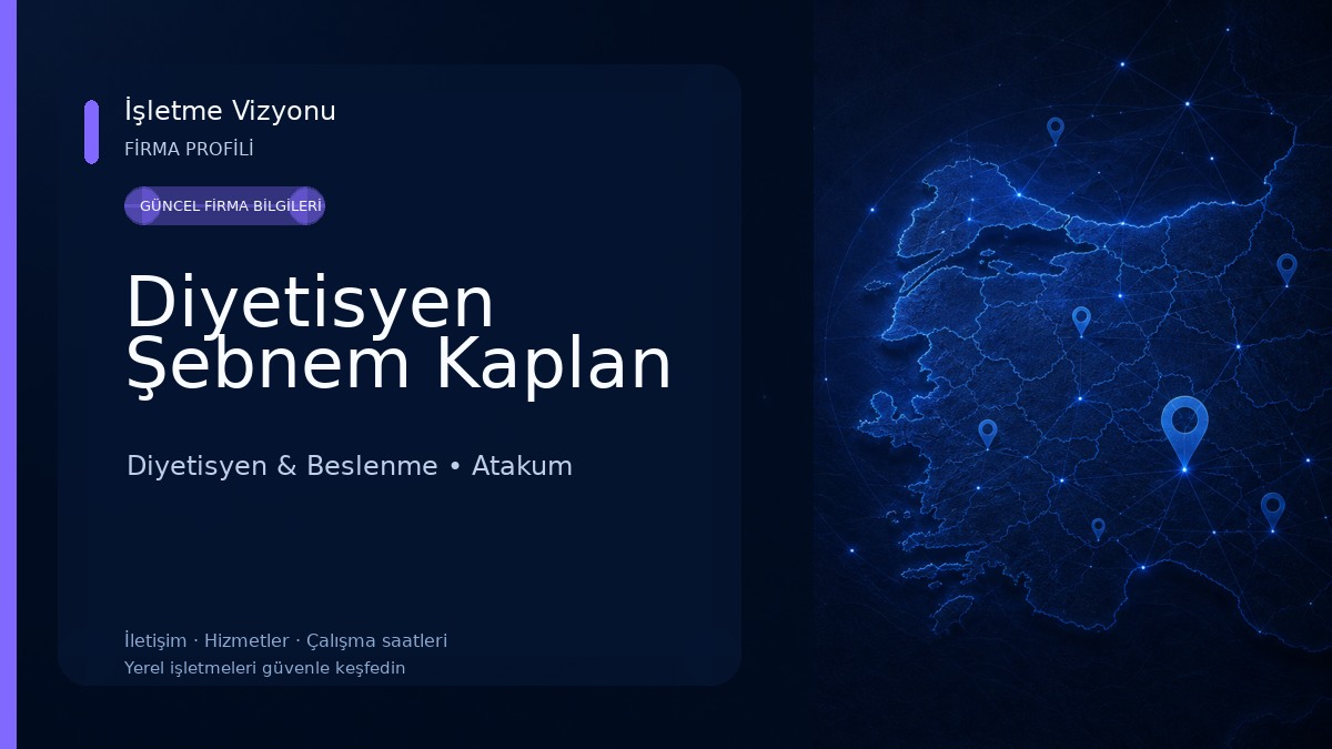 Diyetisyen Şebnem Kaplan Diyetisyen & Beslenme