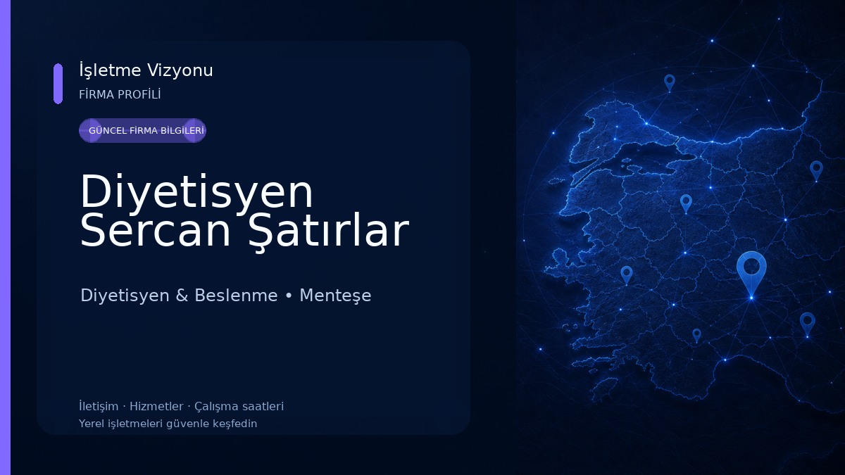 Diyetisyen Sercan Şatırlar Diyetisyen & Beslenme