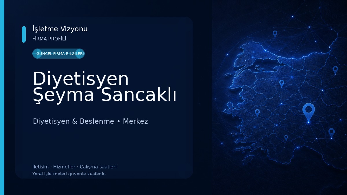 Diyetisyen Şeyma Sancaklı 