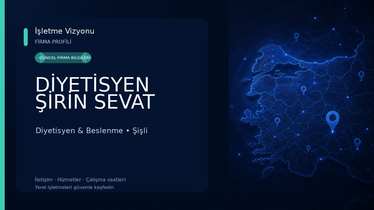DİYETİSYEN ŞİRİN SEVAT 