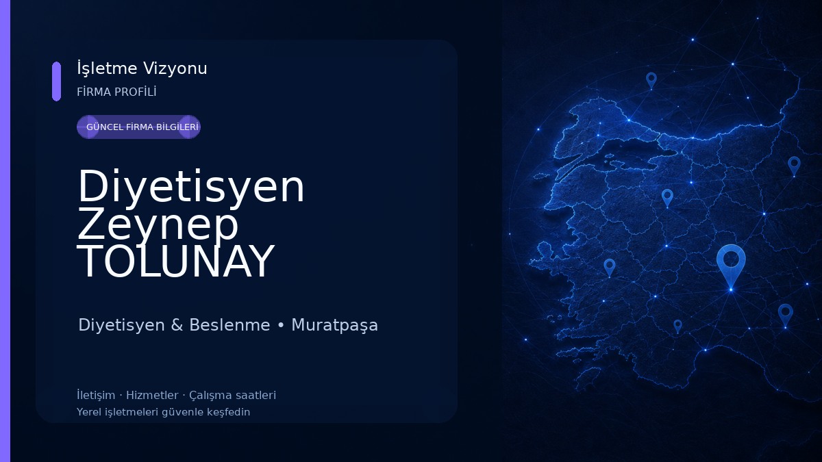 Diyetisyen Zeynep TOLUNAY