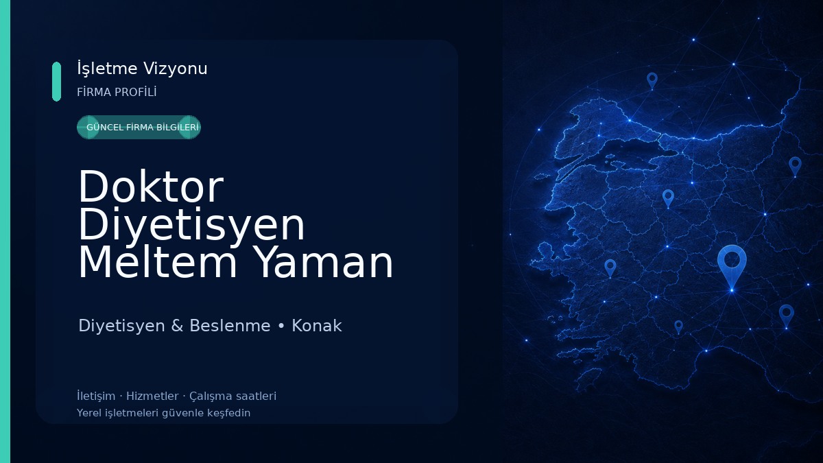Doktor Diyetisyen Meltem Yaman Diyetisyen & Beslenme