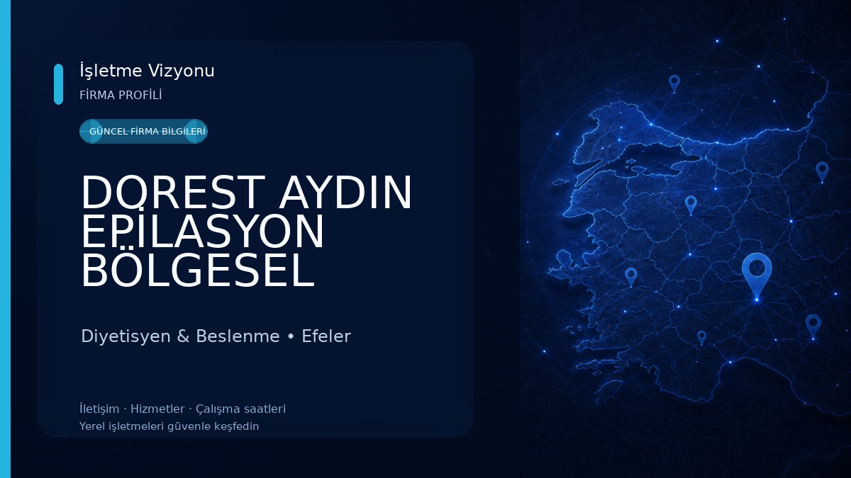 DOREST AYDIN EPİLASYON BÖLGESEL İNCELME CİLT BAKIMI Diyetisyen & Beslenme