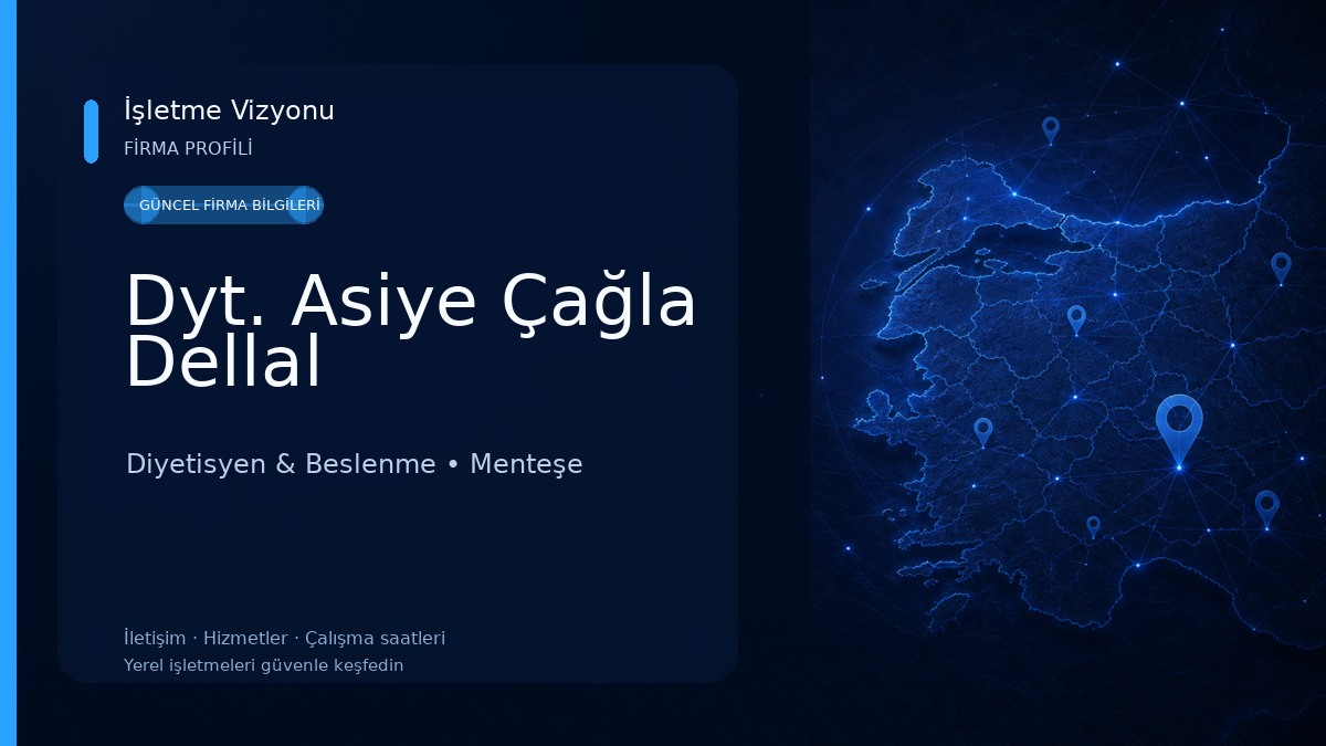 Dyt. Asiye Çağla Dellal Diyetisyen & Beslenme