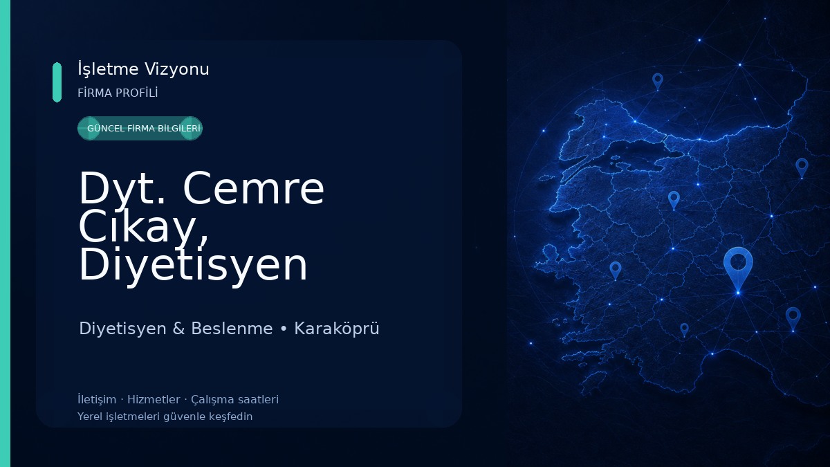 Dyt. Cemre Cıkay, Diyetisyen