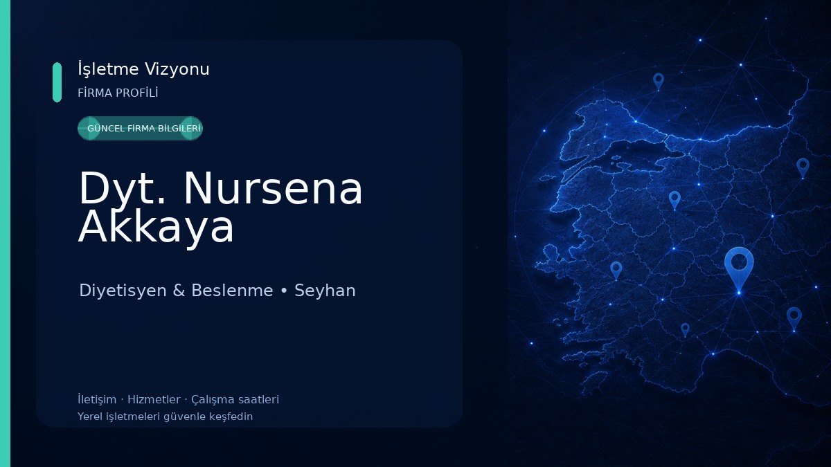 Dyt. Nursena Akkaya Diyetisyen & Beslenme