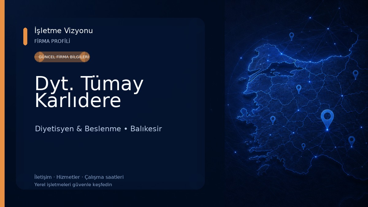Dyt. Tümay Karlıdere Diyetisyen & Beslenme