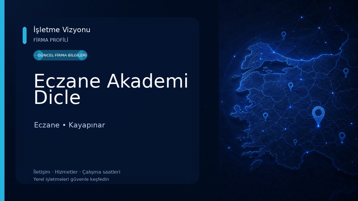 Eczane Akademi Dicle Eczane