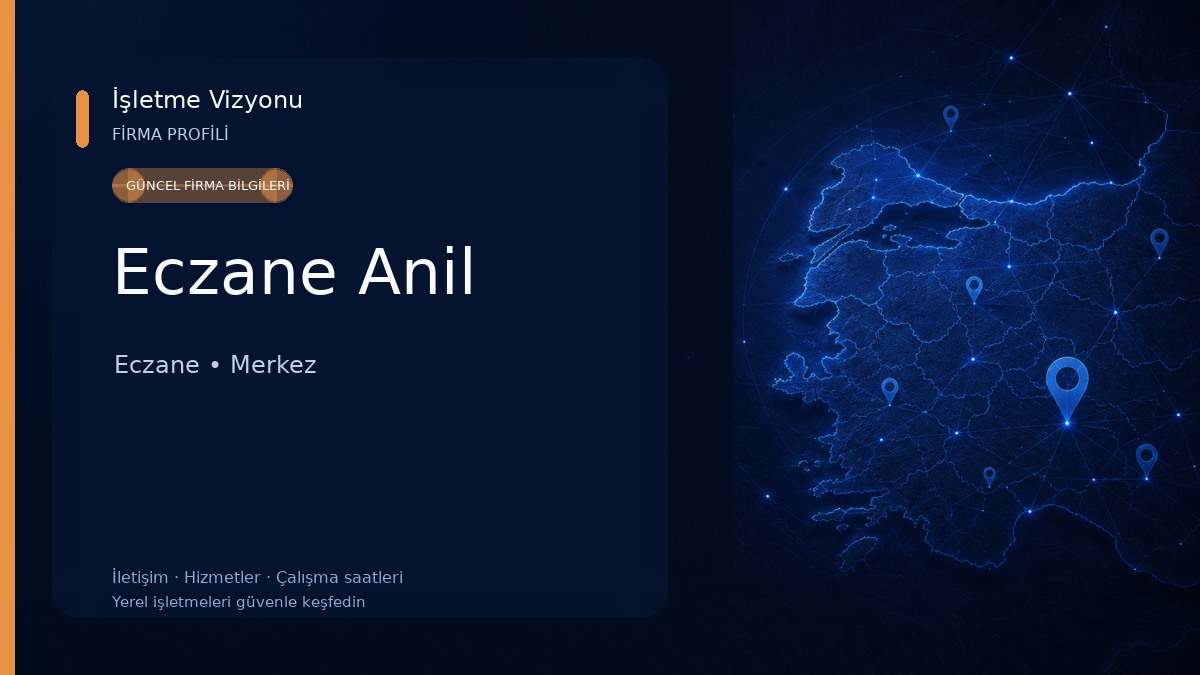 Eczane Anil
