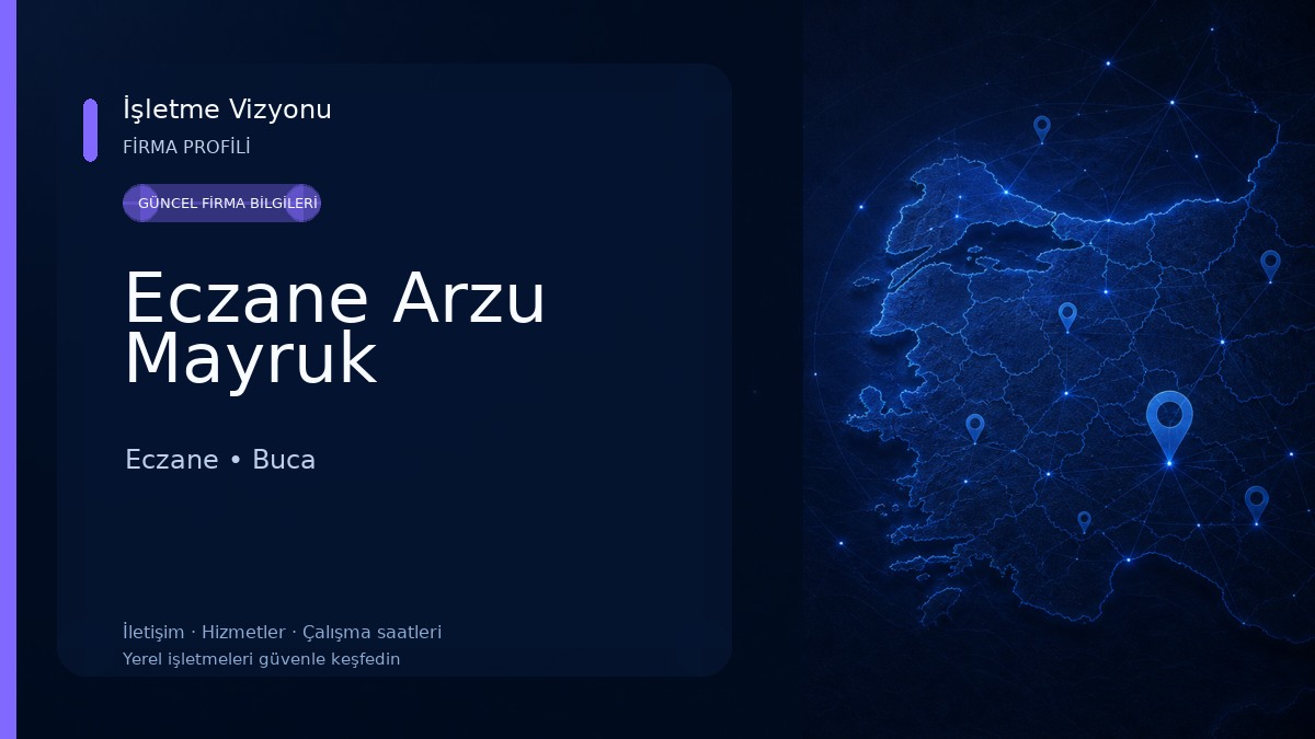 Eczane Arzu Mayruk Eczane
