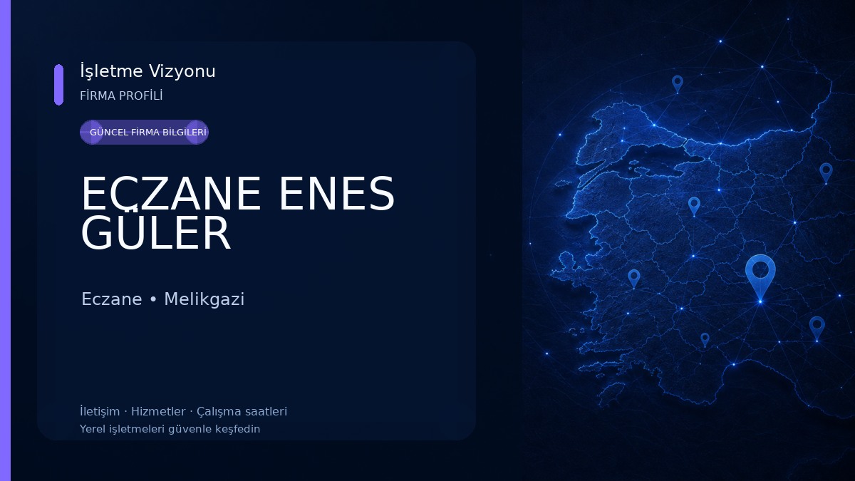 ECZANE ENES GÜLER Eczane