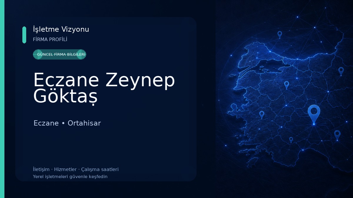 Eczane Zeynep Göktaṣ