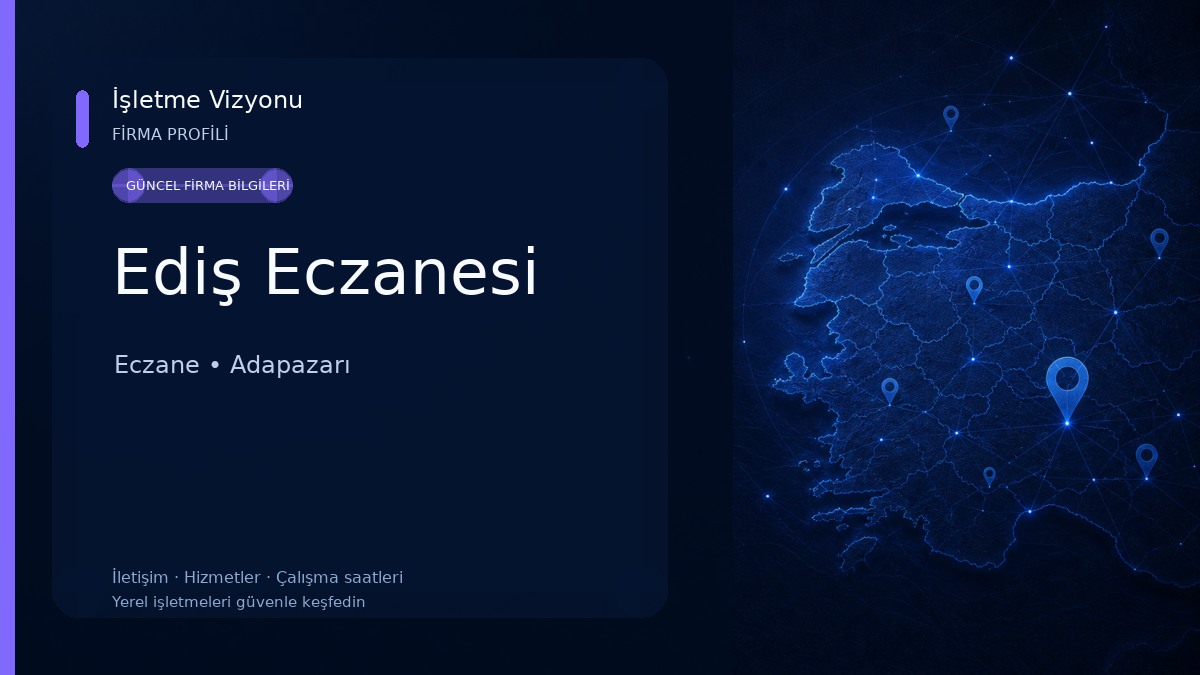 Ediş Eczanesi