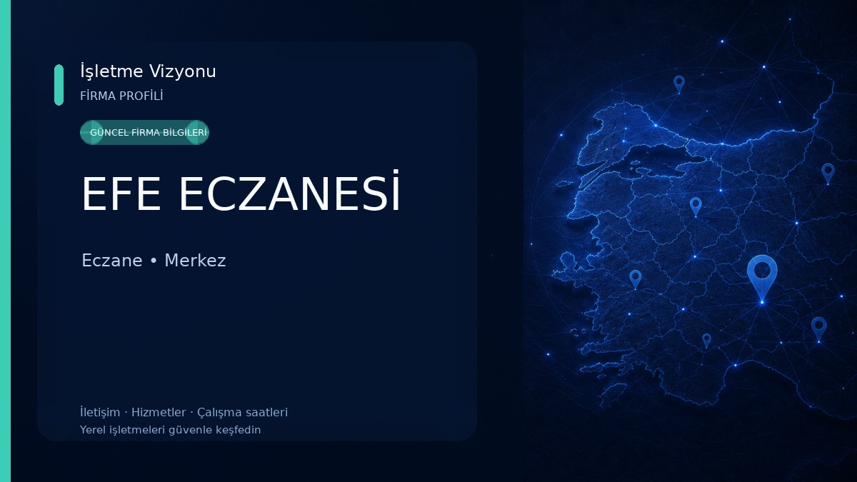EFE ECZANESİ Eczane