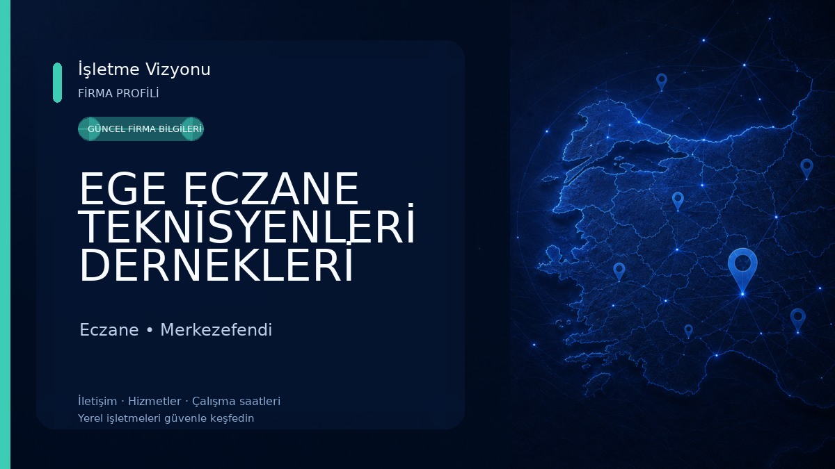 EGE ECZANE TEKNİSYENLERİ DERNEKLERİ FEDERASYONU Eczane
