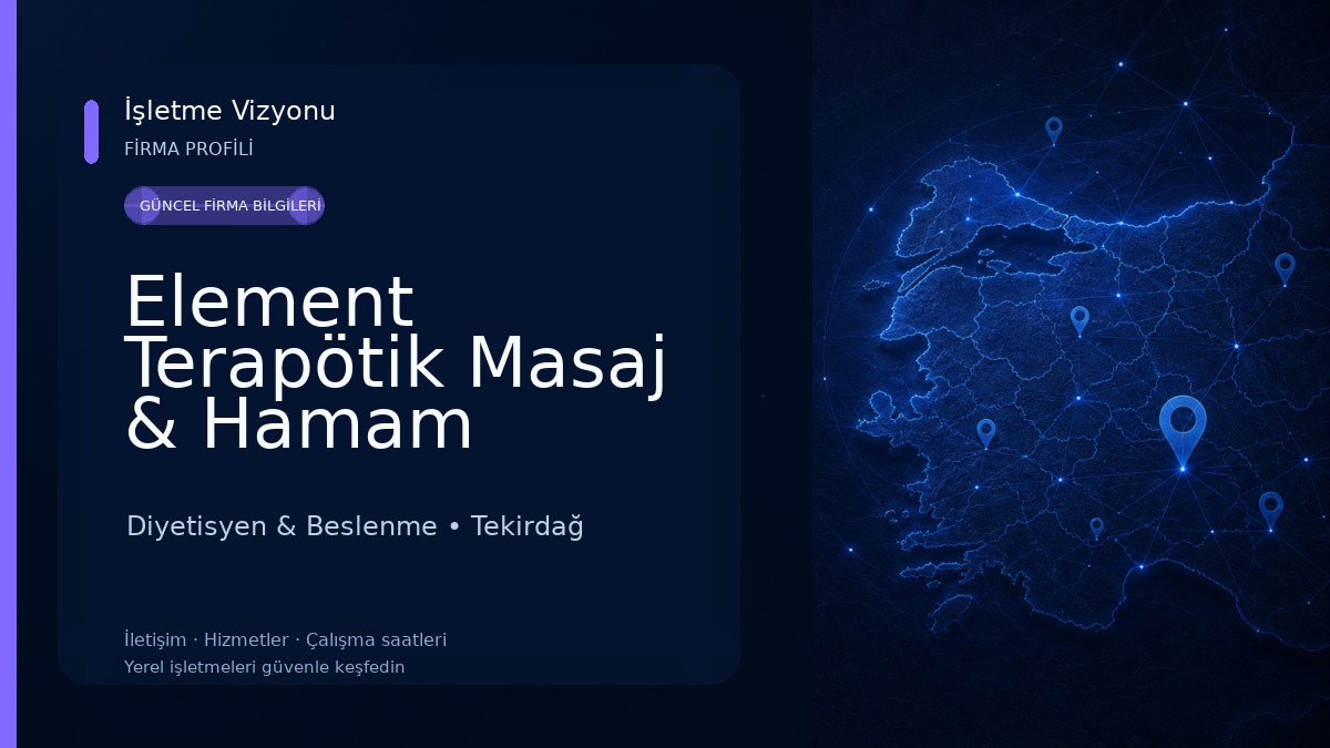 Element Terapötik Masaj & Hamam Sauna
