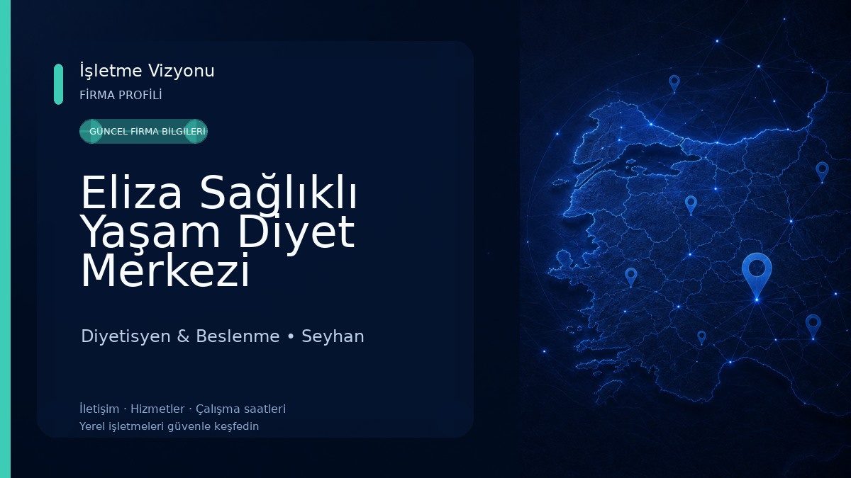 Eliza Sağlıklı Yaşam Diyet Merkezi Diyetisyen Eliza Sabancı Diyetisyen & Beslenme