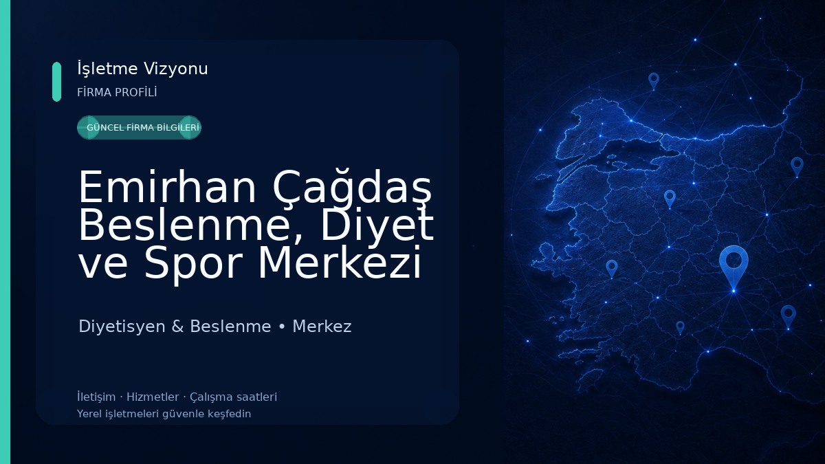 Emirhan Çağdaş Beslenme, Diyet ve Spor Merkezi 