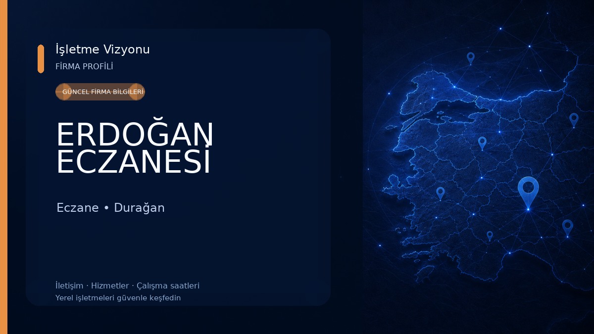 ERDOĞAN ECZANESİ Eczane