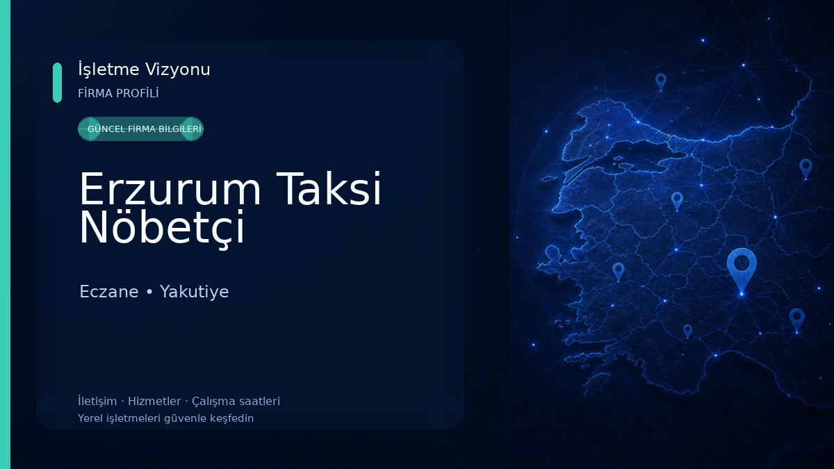 Erzurum Taksi Nöbetçi