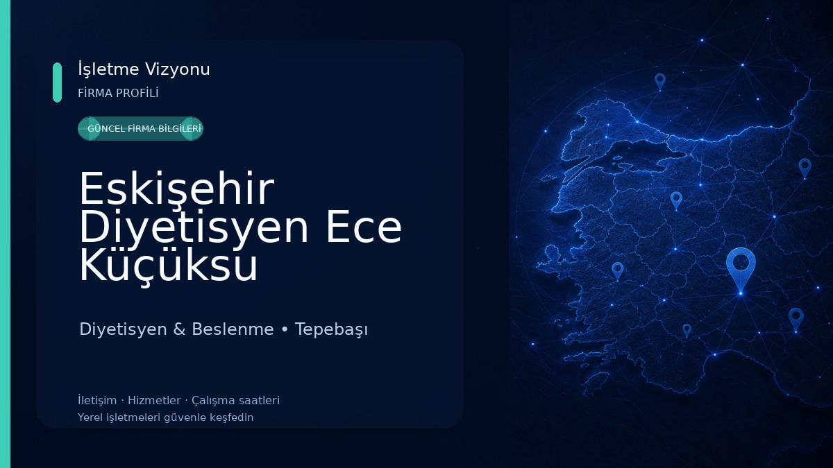 Eskişehir Diyetisyen Ece Küçüksu Diyetisyen & Beslenme