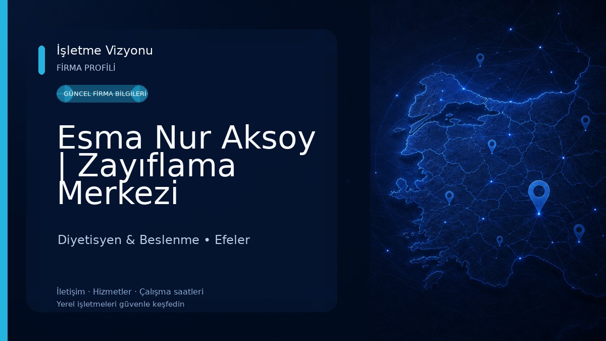 Esma Nur Aksoy | Zayıflama Merkezi Diyetisyen & Beslenme