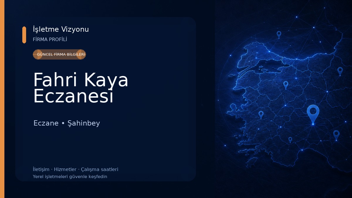 Fahri Kaya Eczanesi Eczane