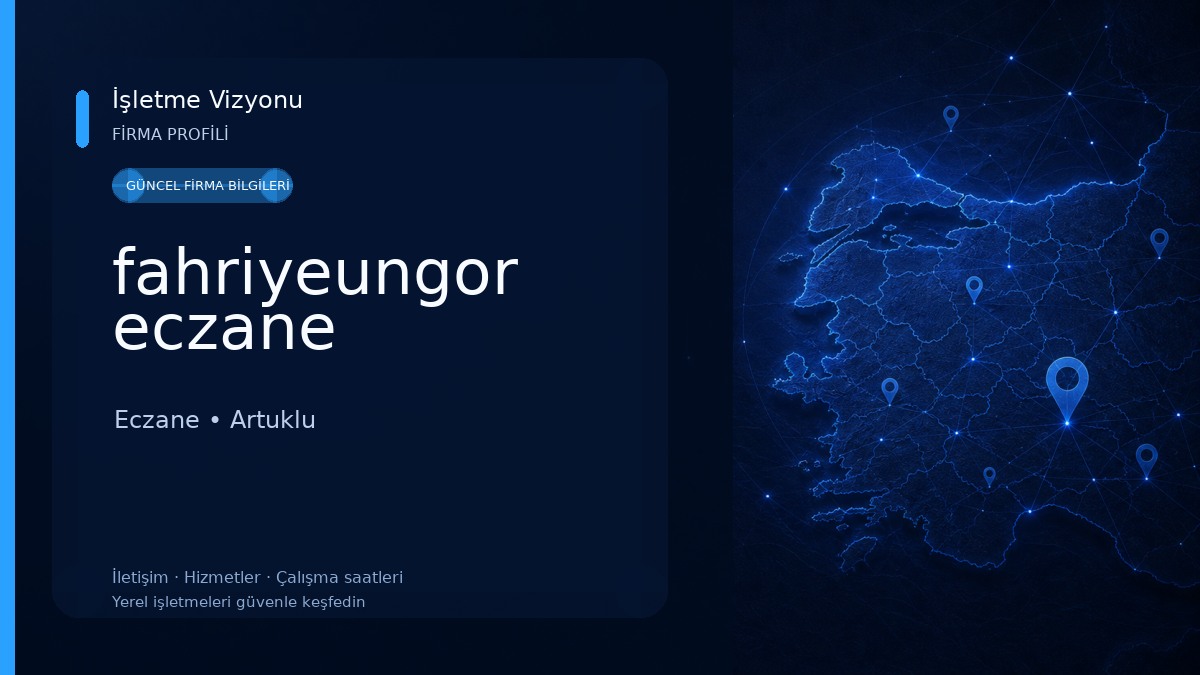fahriyeungor eczane