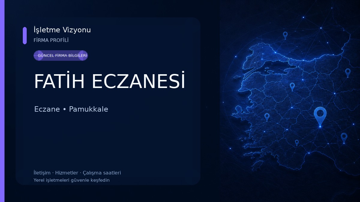 FATİH ECZANESİ