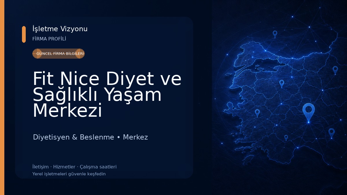 Fit Nice Diyet ve Sağlıklı Yaşam Merkezi