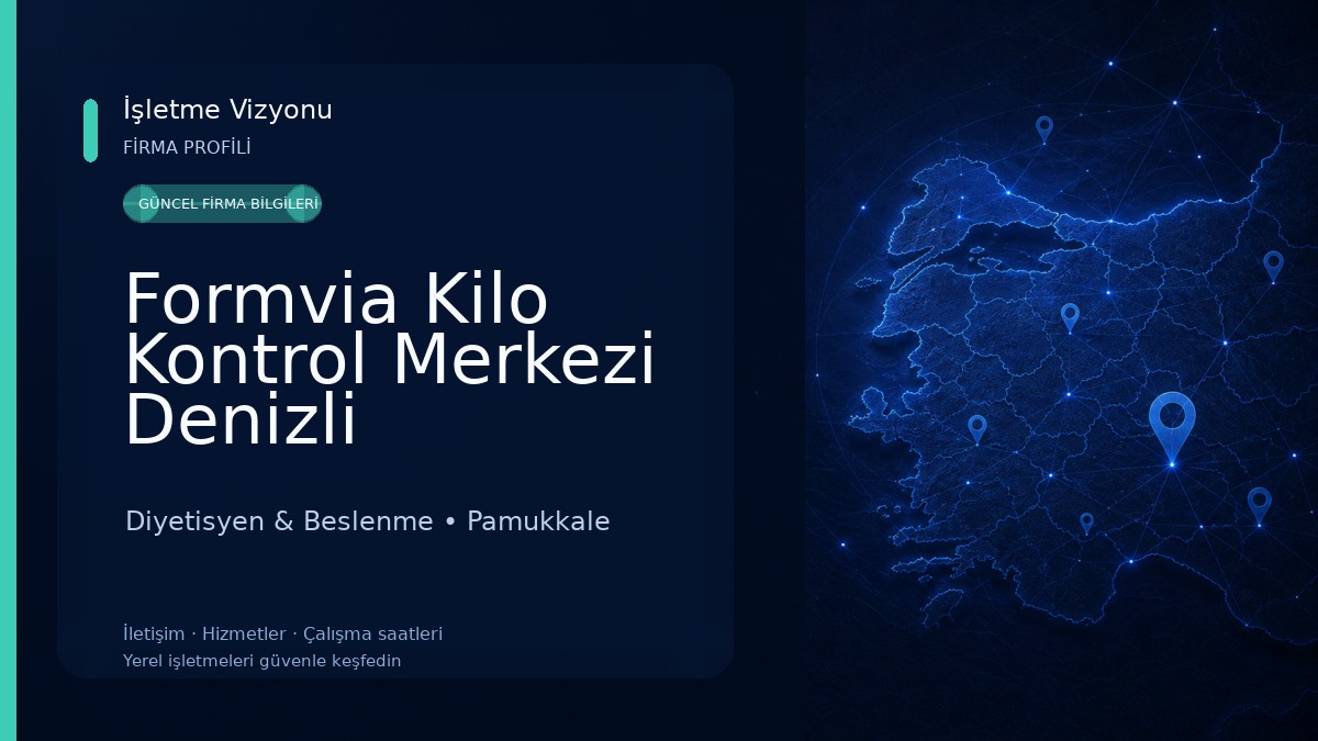 Formvia Kilo Kontrol Merkezi Denizli