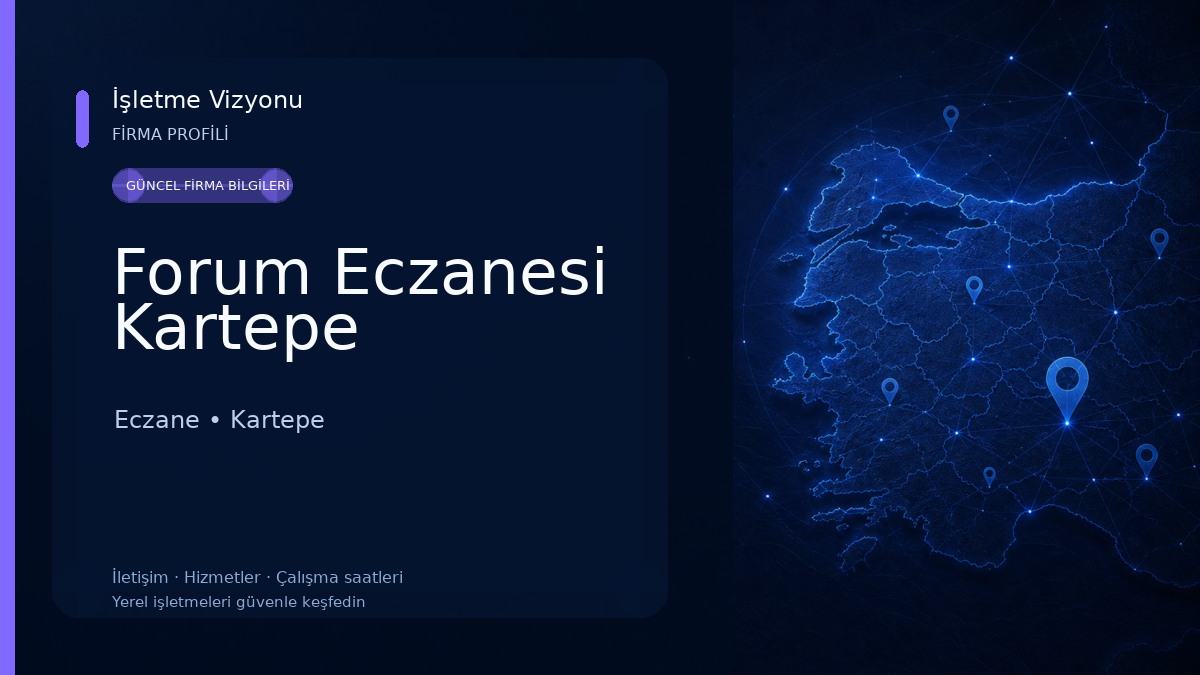 Forum Eczanesi Kartepe Eczane