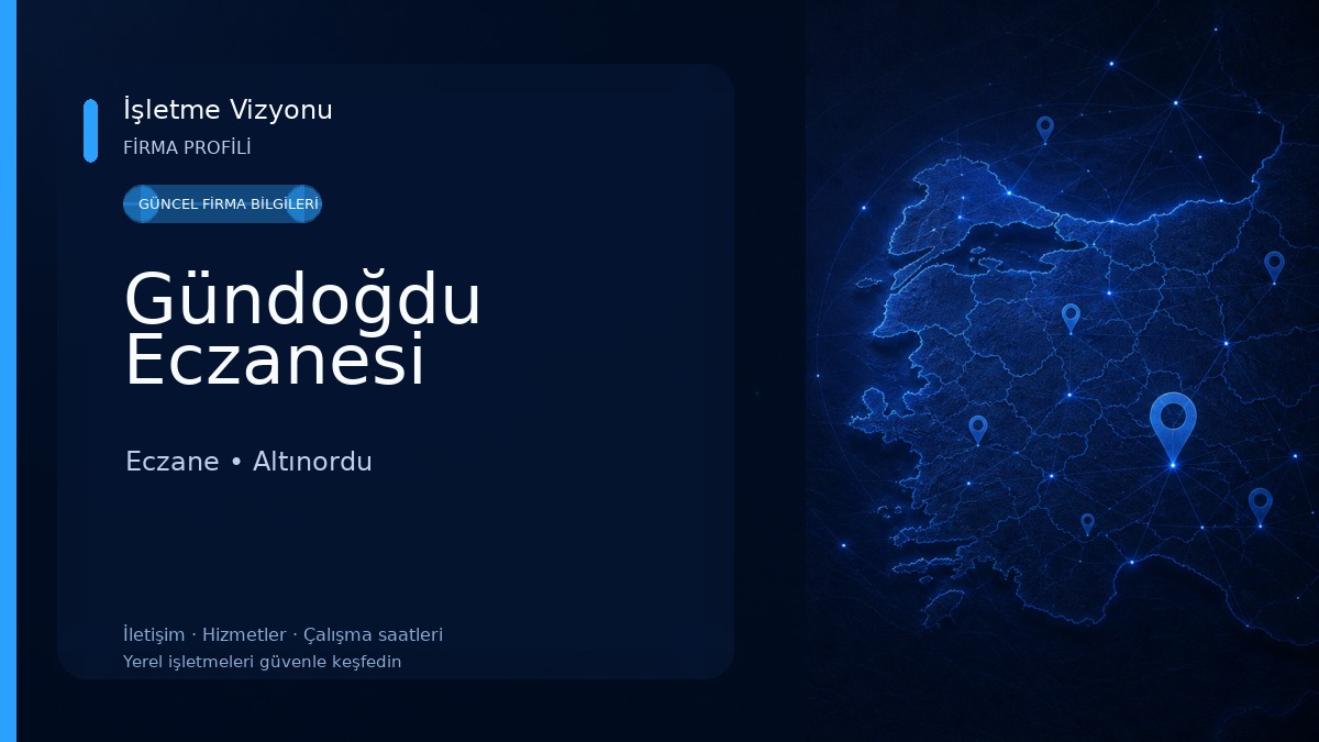 Gündoğdu Eczanesi Eczane