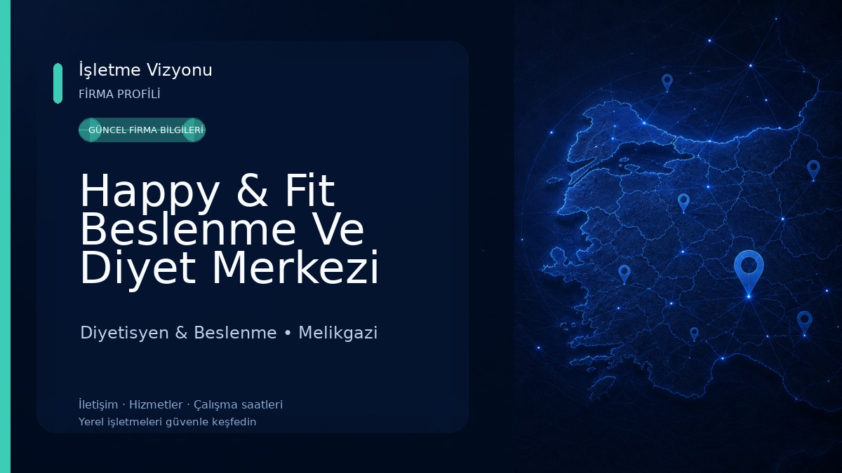 Happy & Fit Beslenme Ve Diyet Merkezi Diyetisyen & Beslenme
