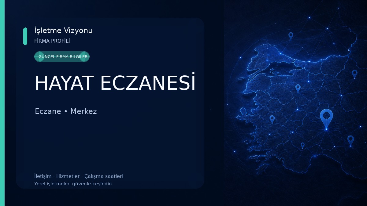 HAYAT ECZANESİ Eczane