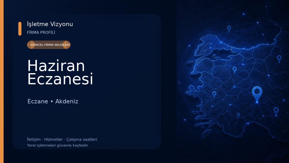 Haziran Eczanesi Eczane