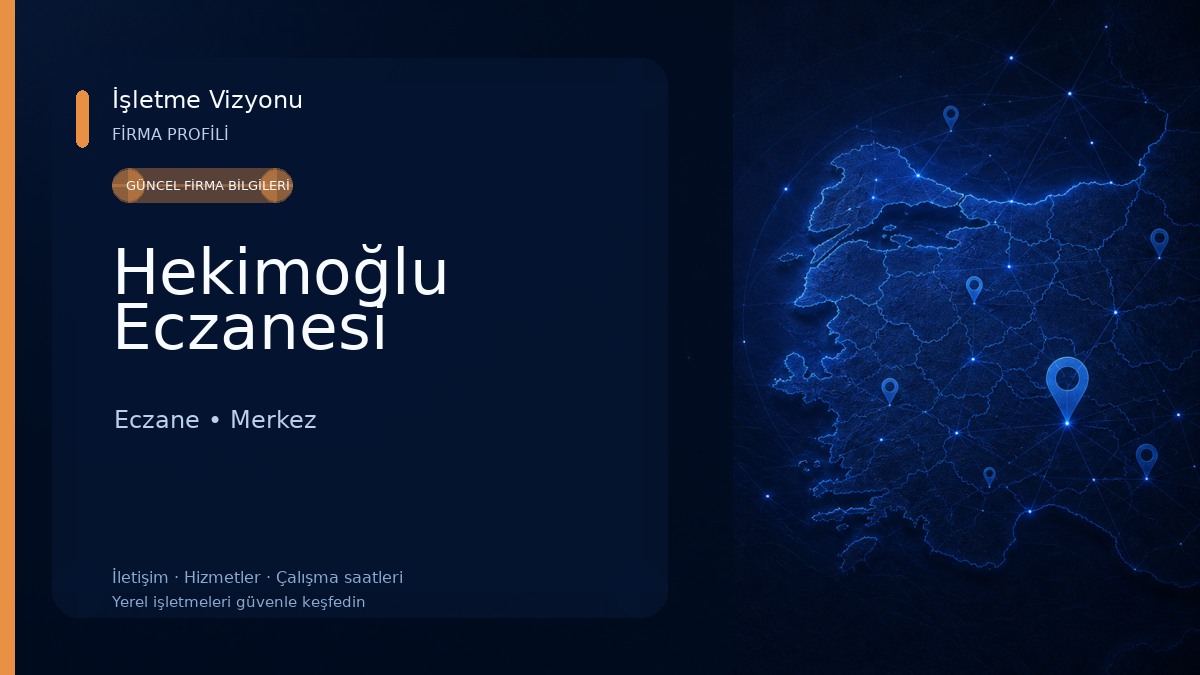 Hekimoğlu Eczanesi 