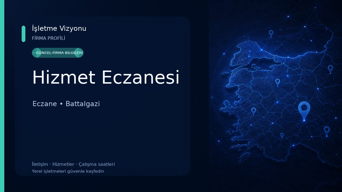 Hizmet Eczanesi