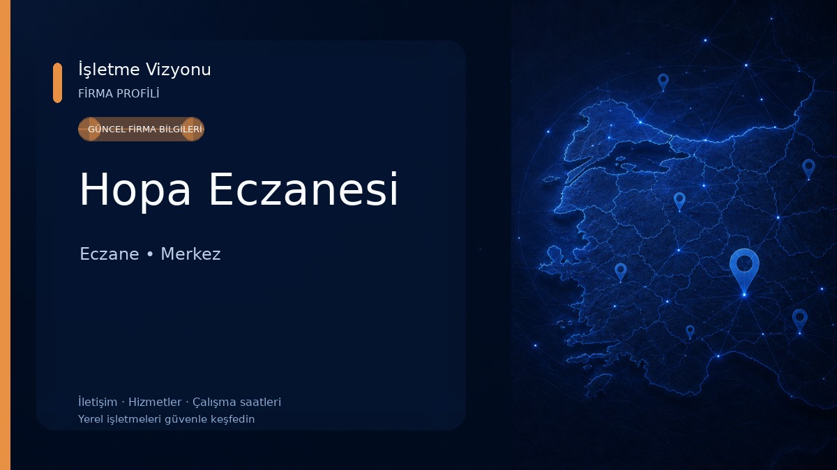 Hopa Eczanesi Eczane