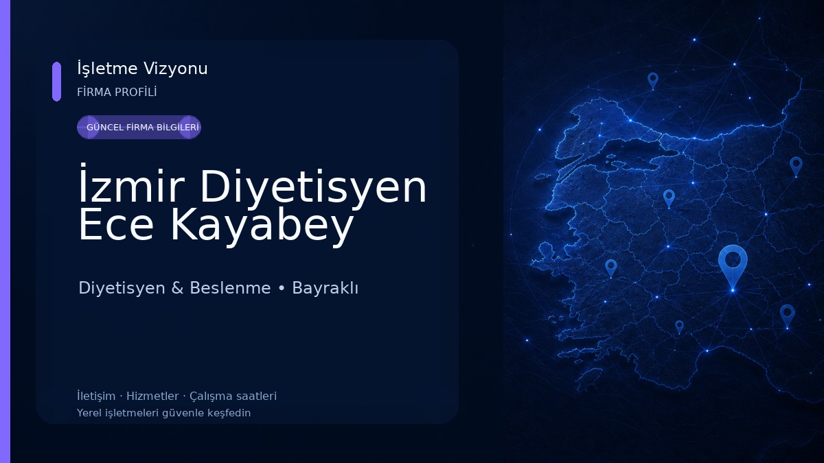 İzmir Diyetisyen Ece Kayabey Diyetisyen & Beslenme