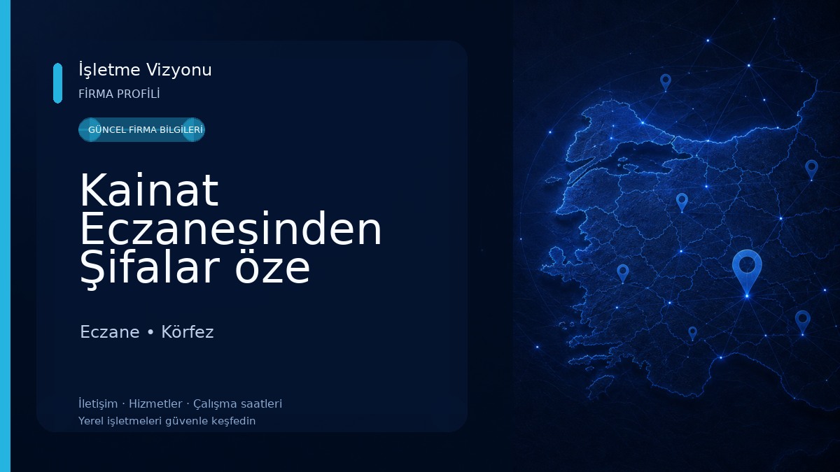 Kainat Eczanesinden Şifalar öze dönüşün müdavisi Eczane