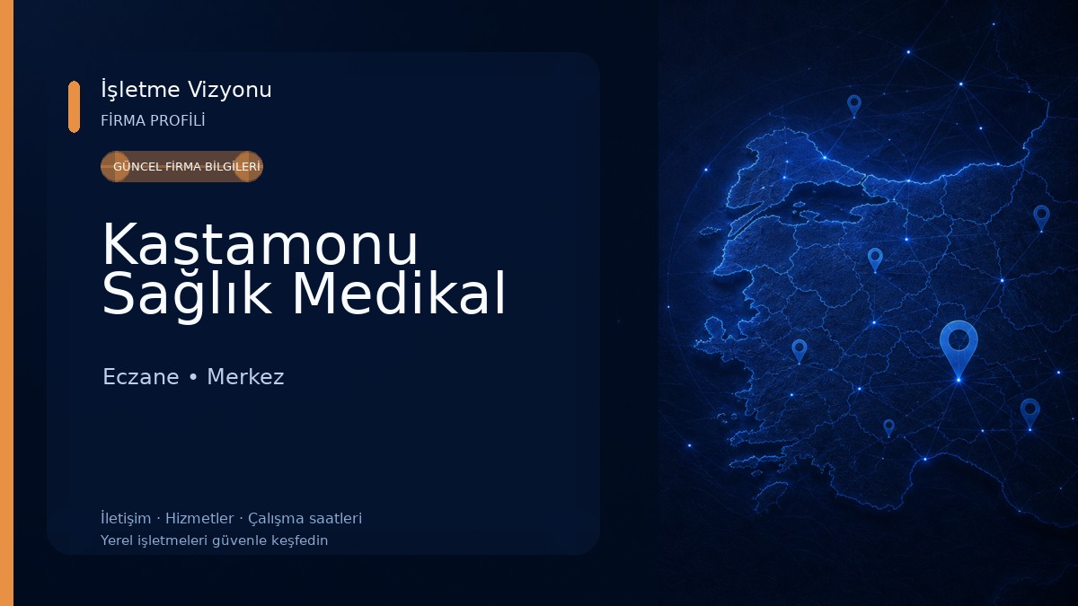 Kastamonu Sağlık Medikal Eczane