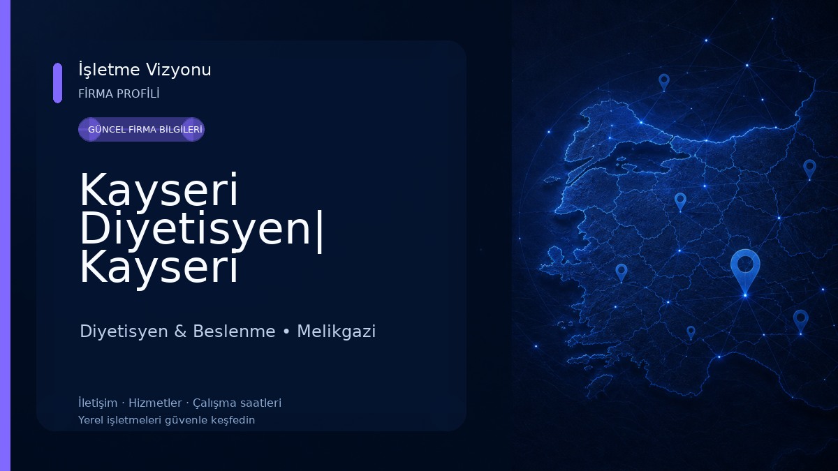 Kayseri Diyetisyen| Kayseri Beslenme Uzmanı| Online Diyet Uzmanı Diyetisyen & Beslenme