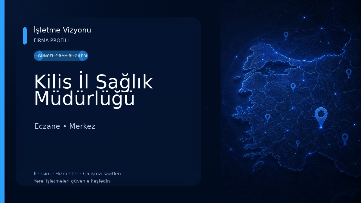 Kilis İl Sağlık Müdürlüğü