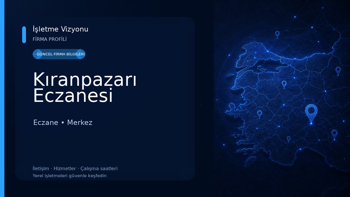 Kıranpazarı Eczanesi