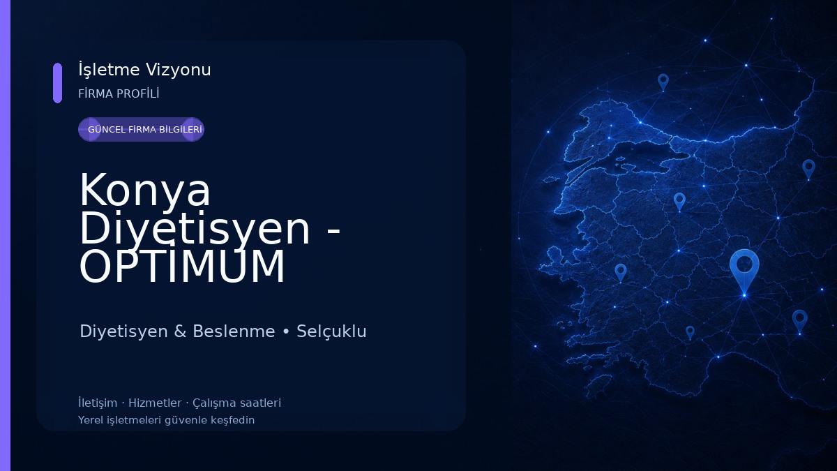 Konya Diyetisyen - OPTİMUM PSİKOLOJİ