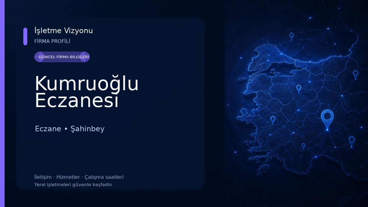 Kumruoğlu Eczanesi Eczane
