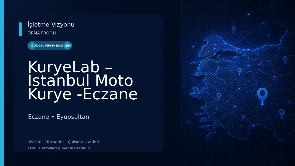 KuryeLab – İstanbul Moto Kurye -Eczane Kurye Eczane