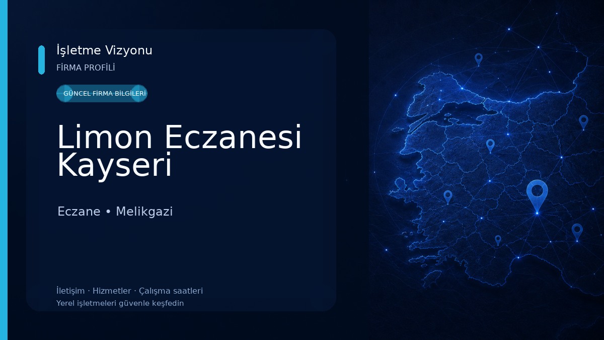 Limon Eczanesi Kayseri Eczane