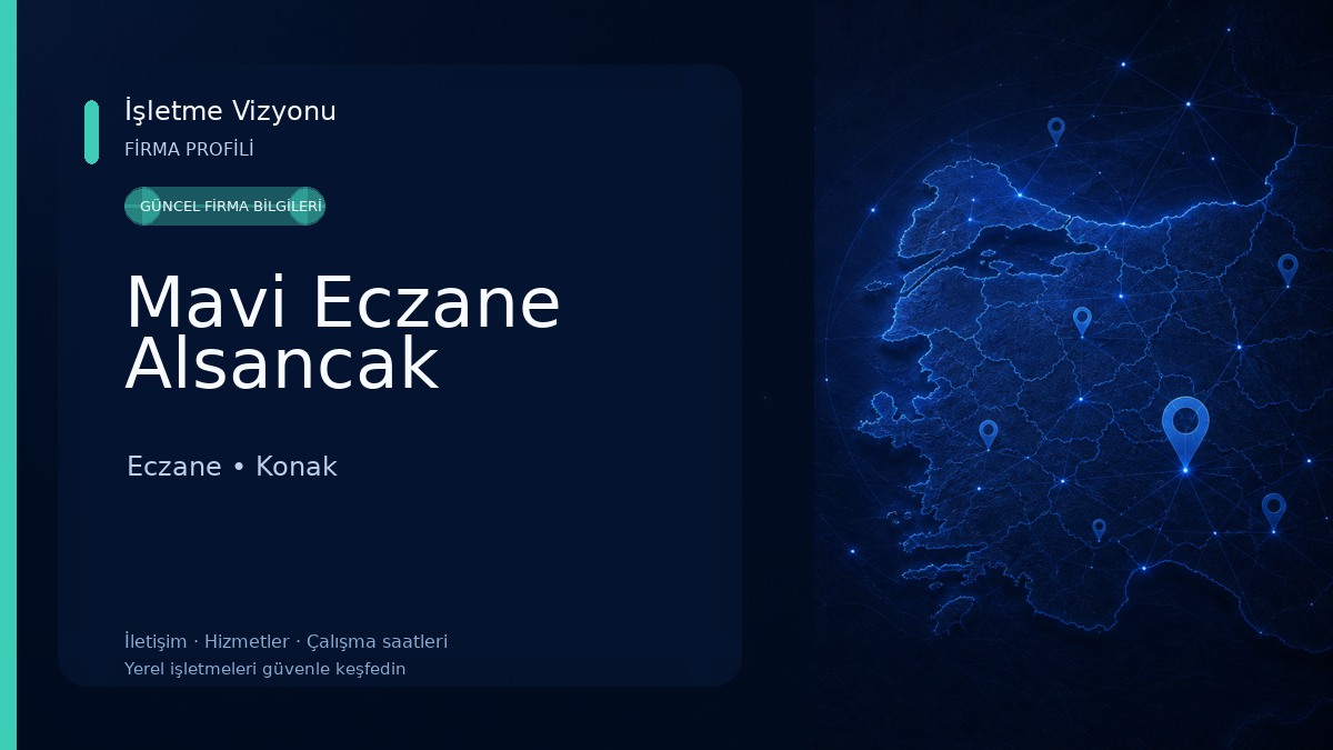 Mavi Eczane Alsancak Eczane